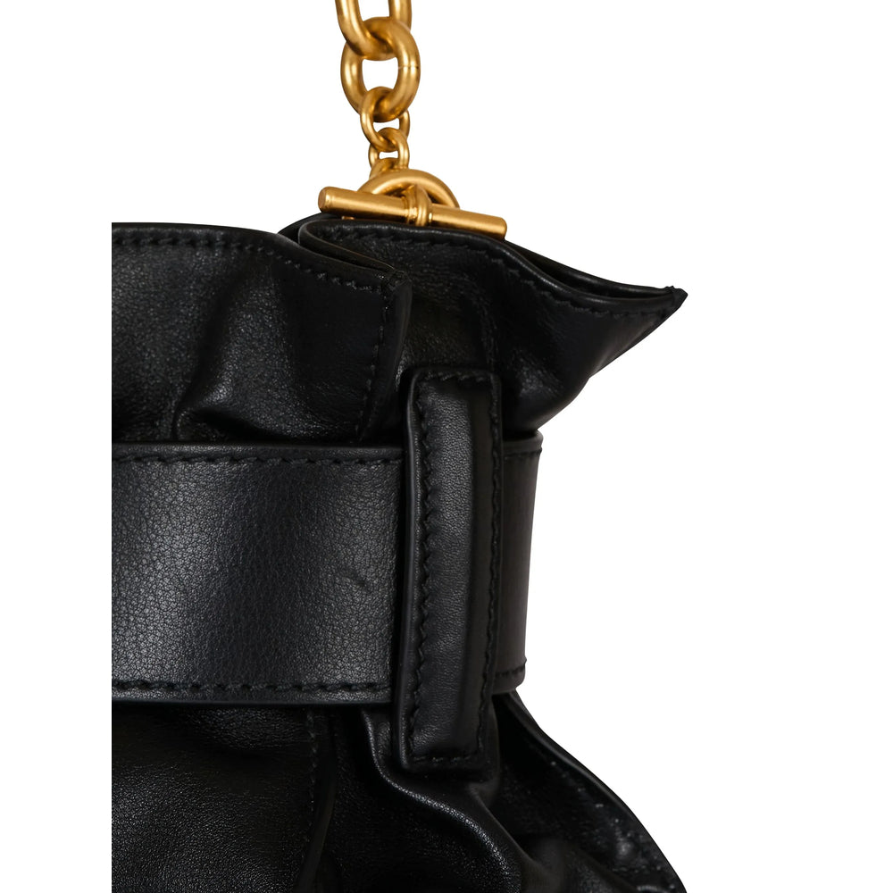 Balmain Black Clutch Bags Women