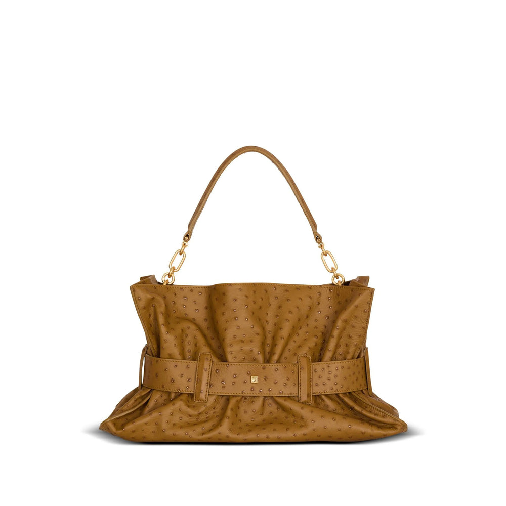 Balmain Brown Shoulder Bags Women