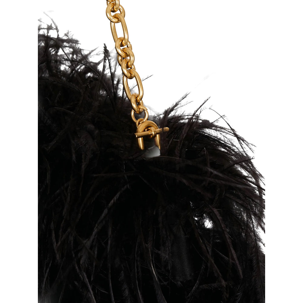 Balmain Black Shoulder Bags Women