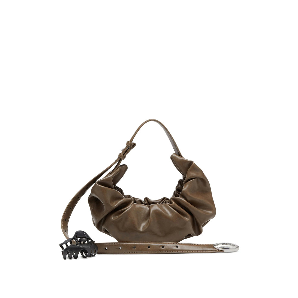 Diesel Brown Shoulder Bags Women