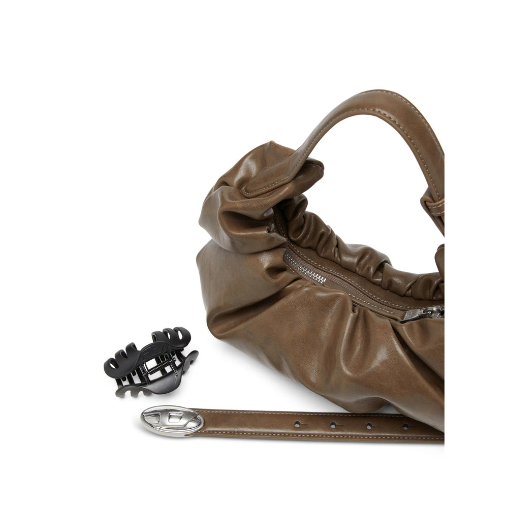 Diesel Brown Shoulder Bags Women