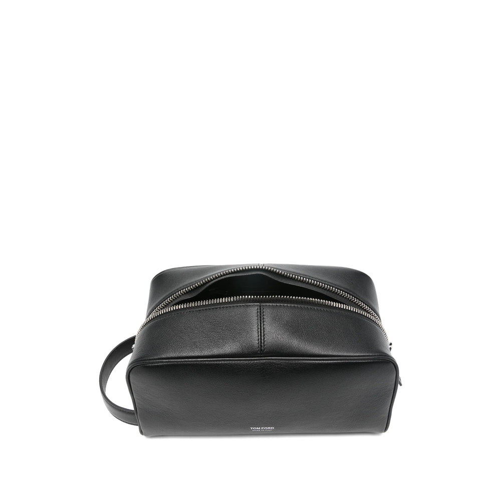Tom Ford Black Wash Bags Men