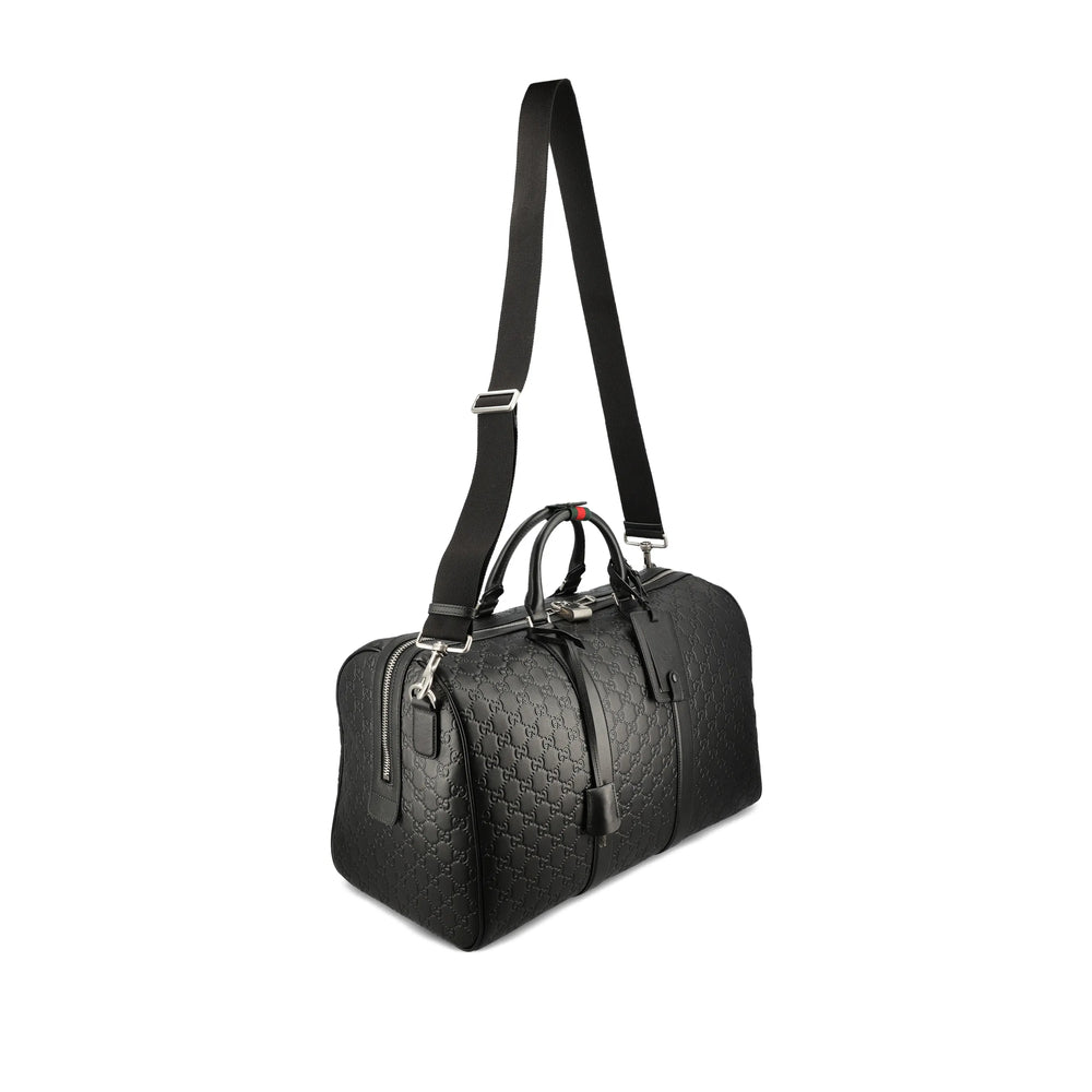 Gucci Black Luggage & Holdalls Men
