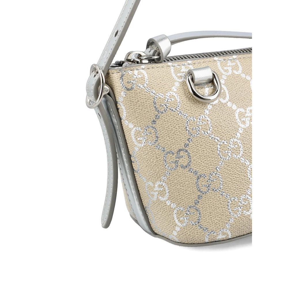Gucci Silver Shoulder Bags Women