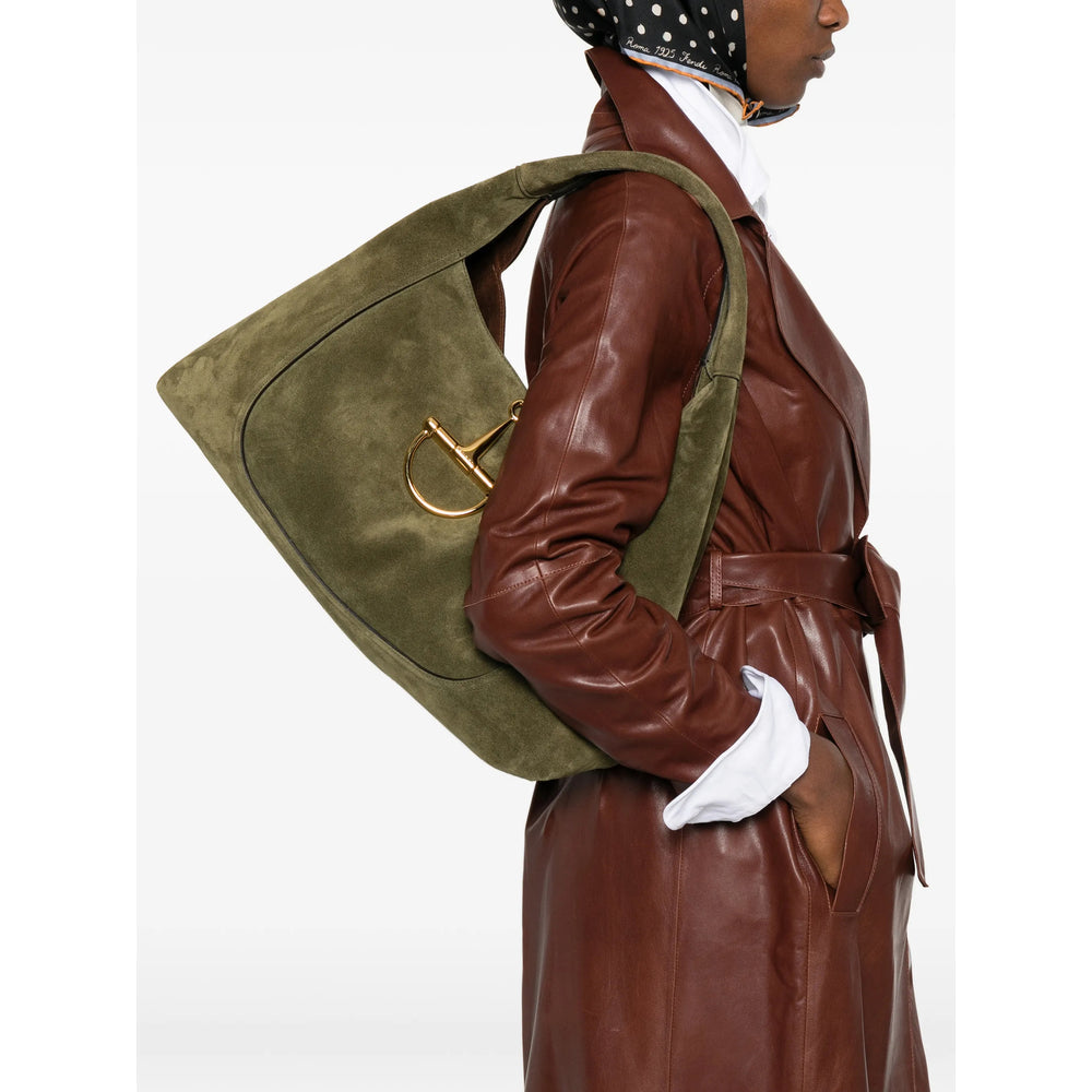 Gucci Green Shoulder Bags Women
