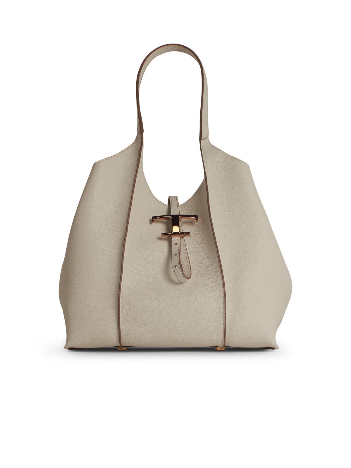 Tod's 'Timeless' White Leather Bag Women