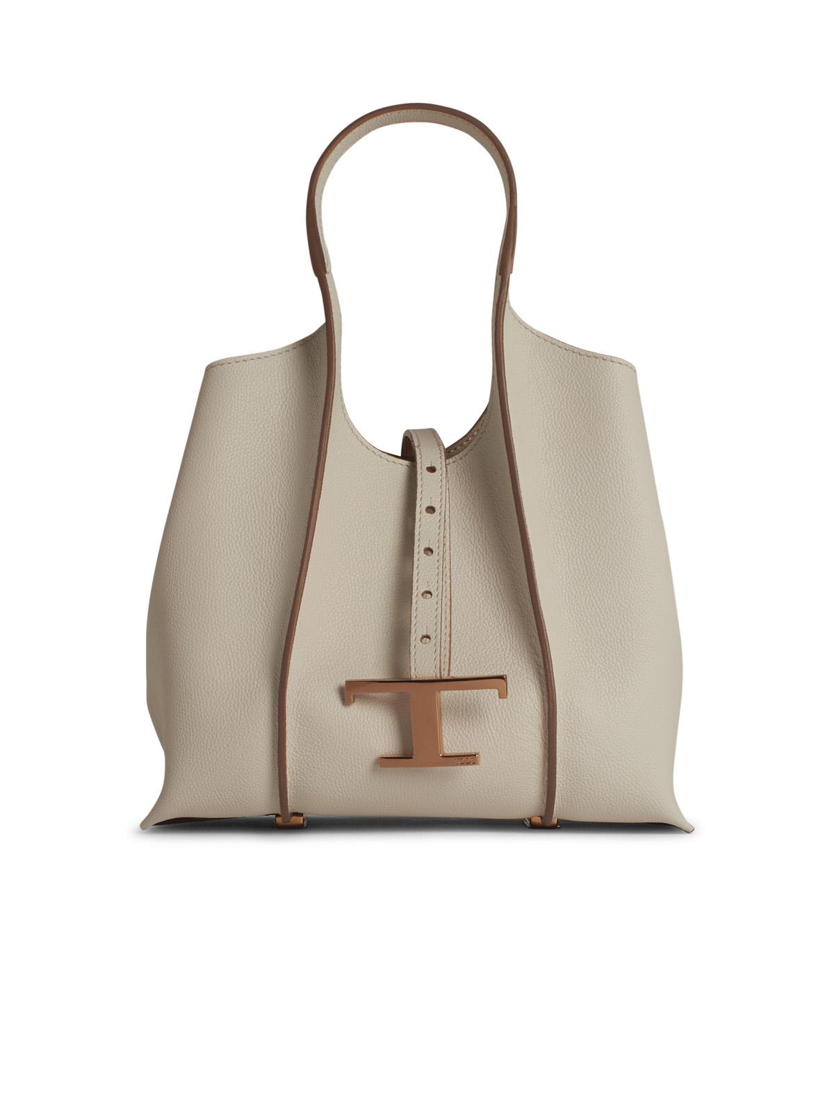 Tod's 'Timeless' Mini Bag In White Leather Women