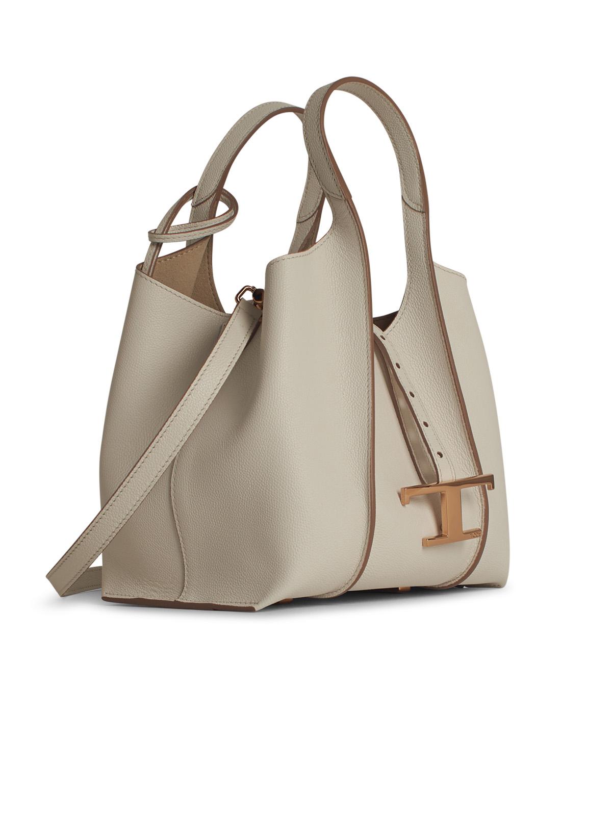 Tod's 'Timeless' Mini Bag In White Leather Women