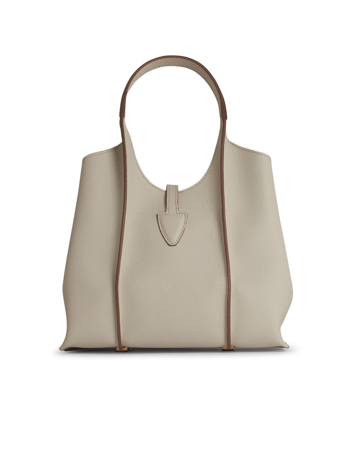 Tod's 'Timeless' Mini Bag In White Leather Women