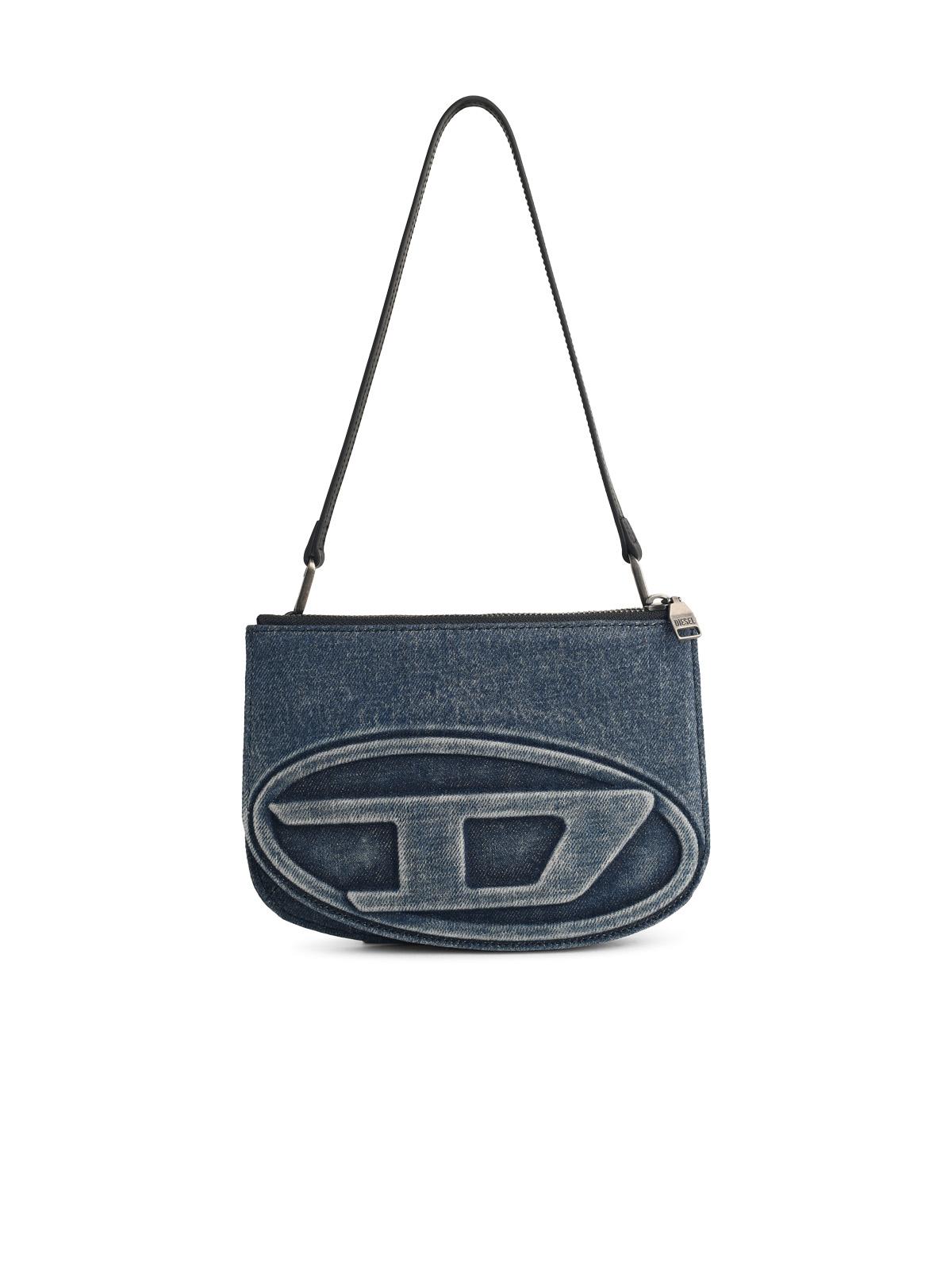 Diesel '1Dr Twin' Blue Denim Bag Women