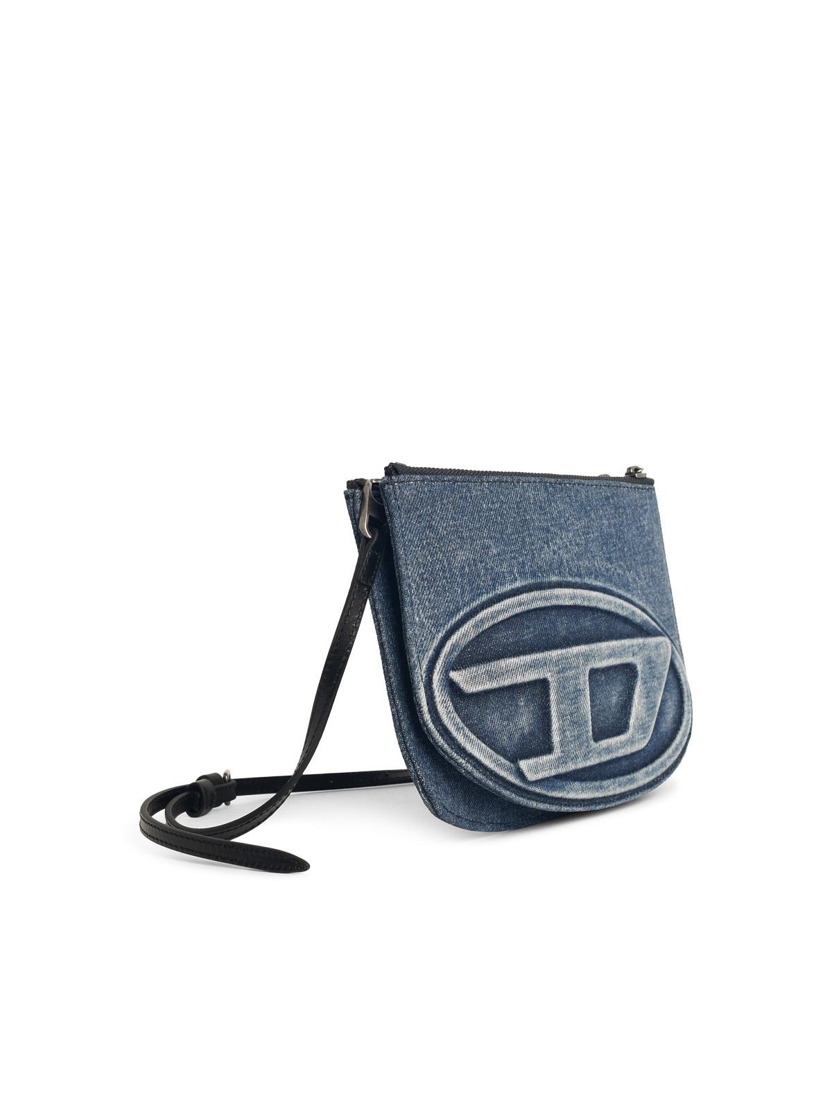Diesel '1Dr Twin' Blue Denim Bag Women