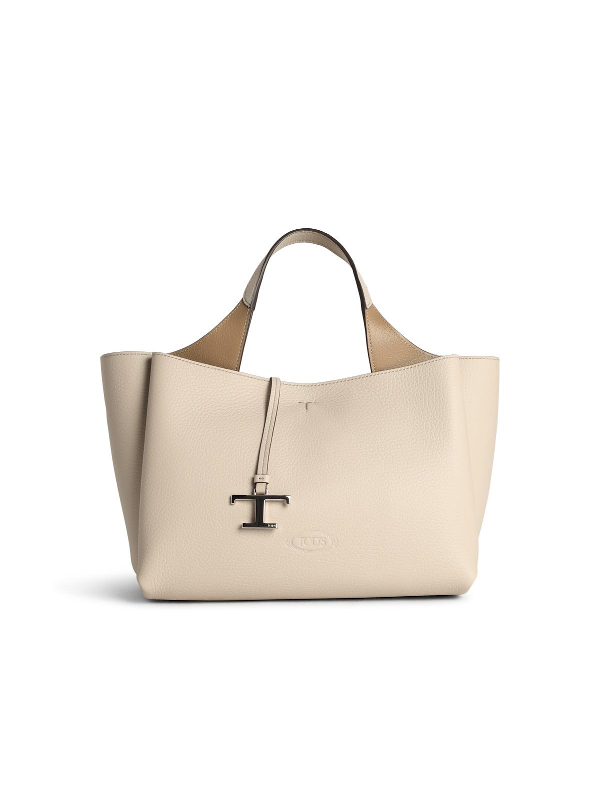 Tod's Gray Leather Bag Women