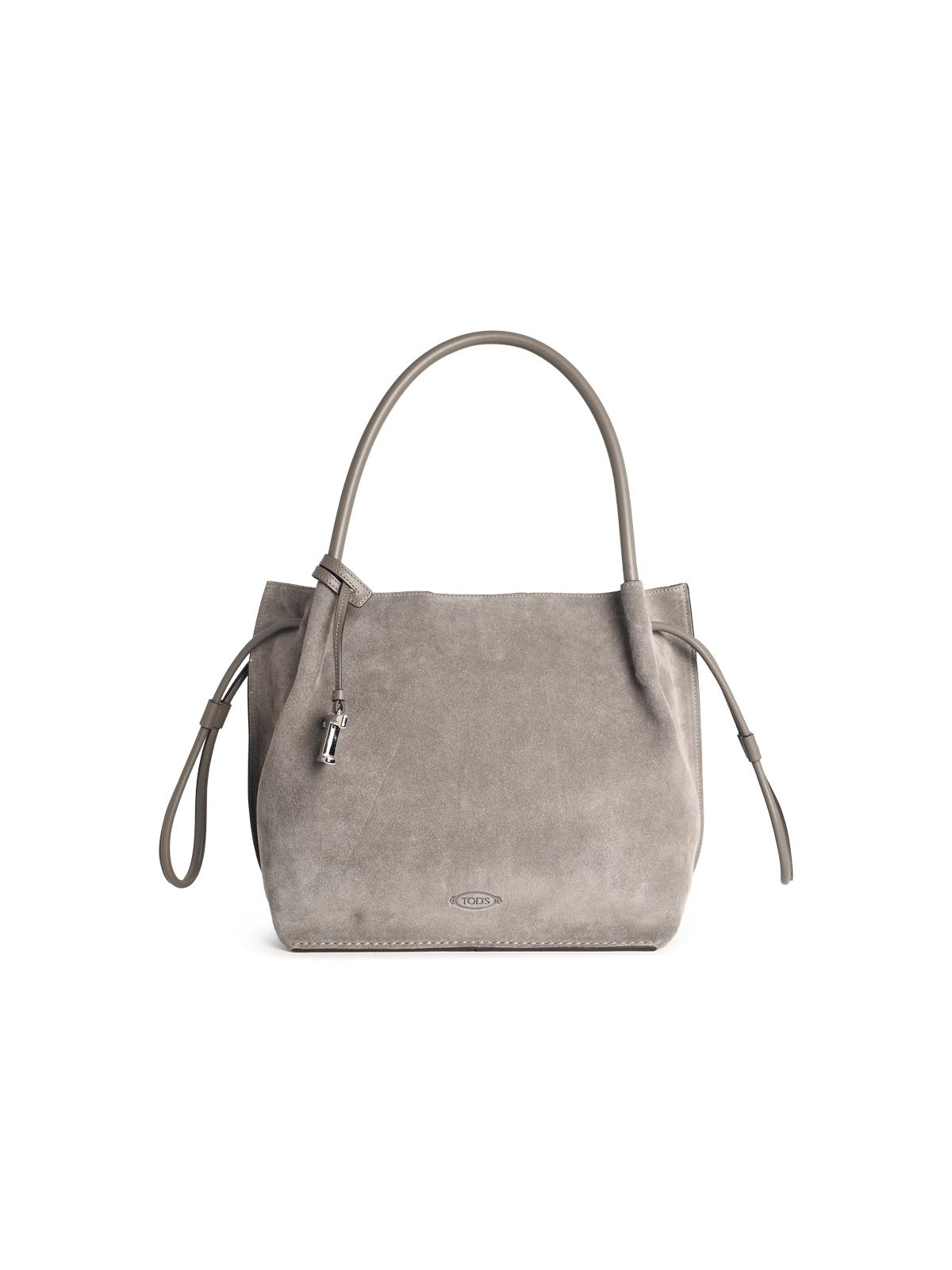 Tod's Grey Suede Bag Women