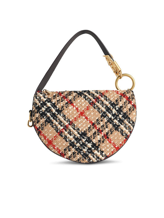 Burberry 'Knight Arc' Bag In Beige Sabbia Fabric Women