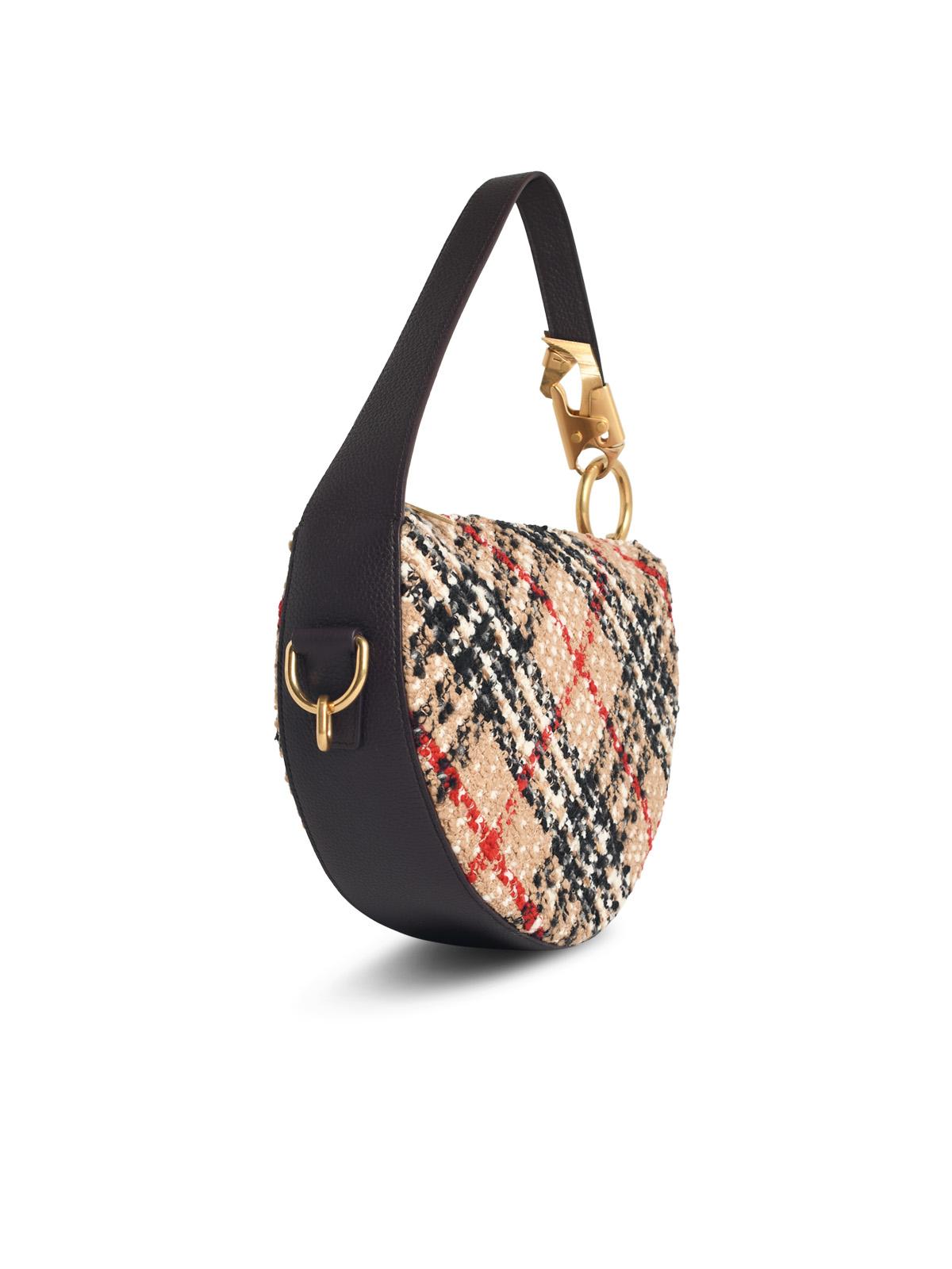 Burberry 'Knight Arc' Bag In Beige Sabbia Fabric Women