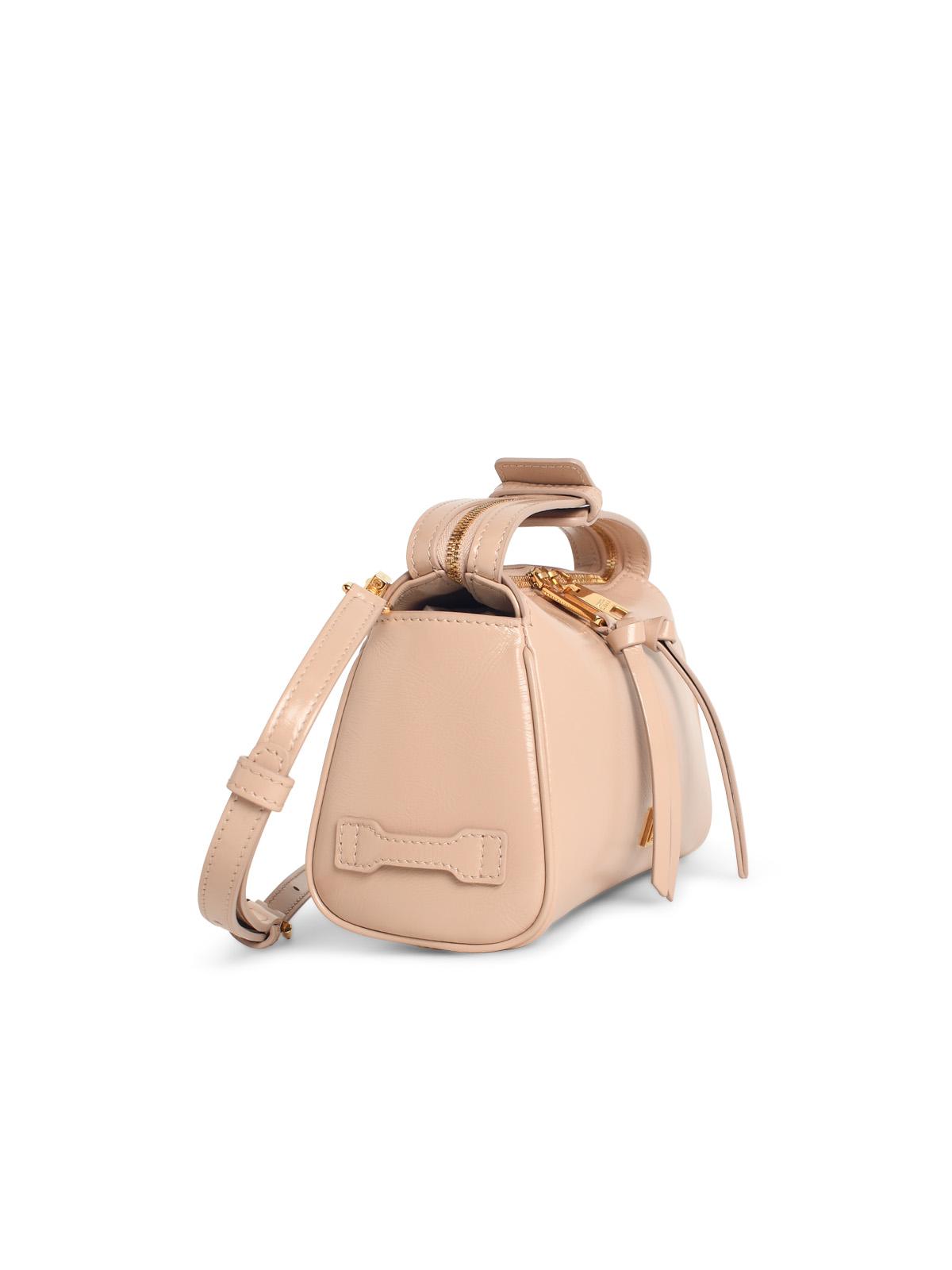 Dolce & Gabbana 'Vittoria' Leather Handbag Nude Women
