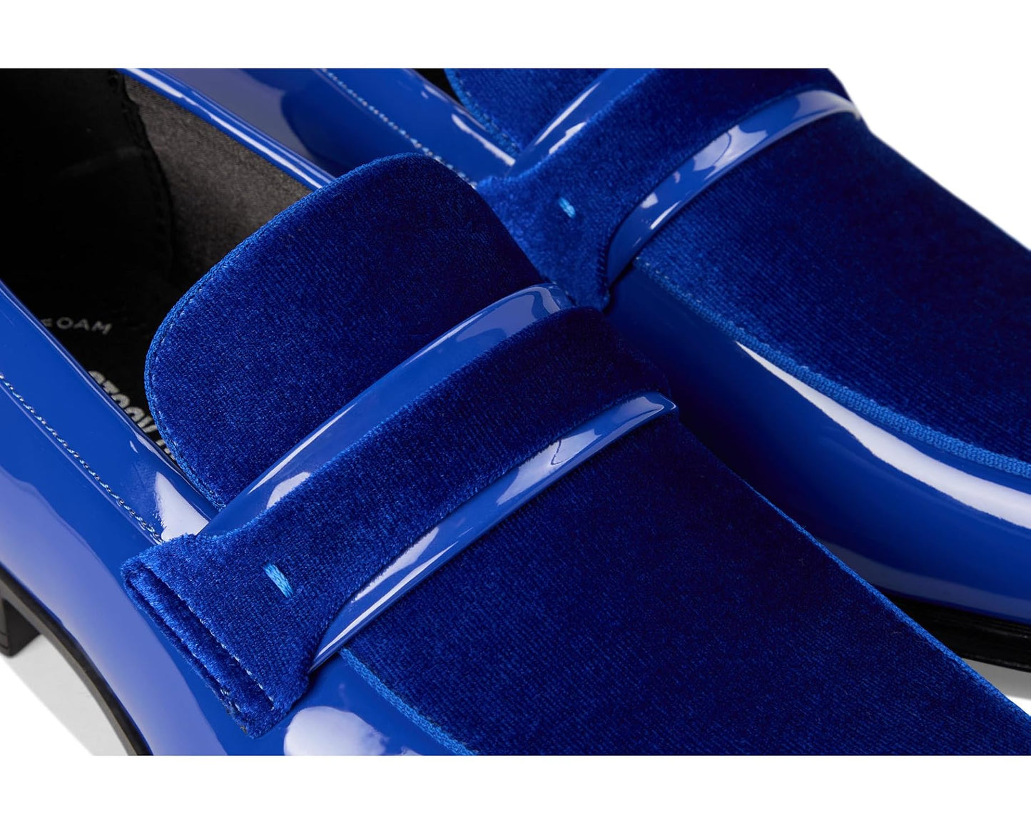 Men's Stacy Adams Spratley Saddle Slip-On Royal Blue