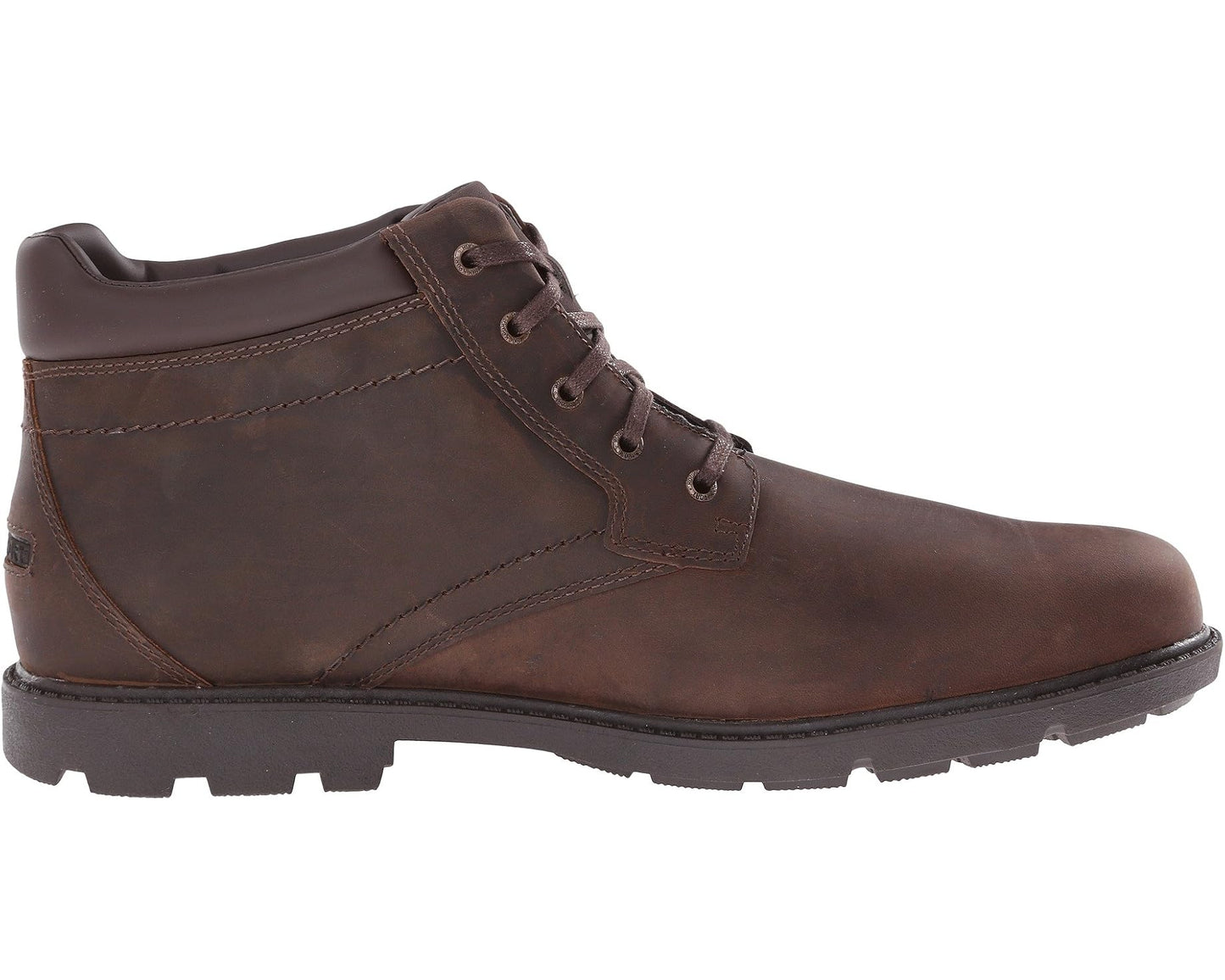 Men's Rockport Storm Surge Water Proof Plain Toe Boots Tan
