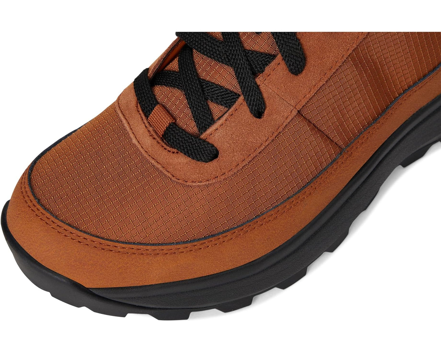 Men's The North Face Bergen Mid WP Burnt Umber/TNF Black
