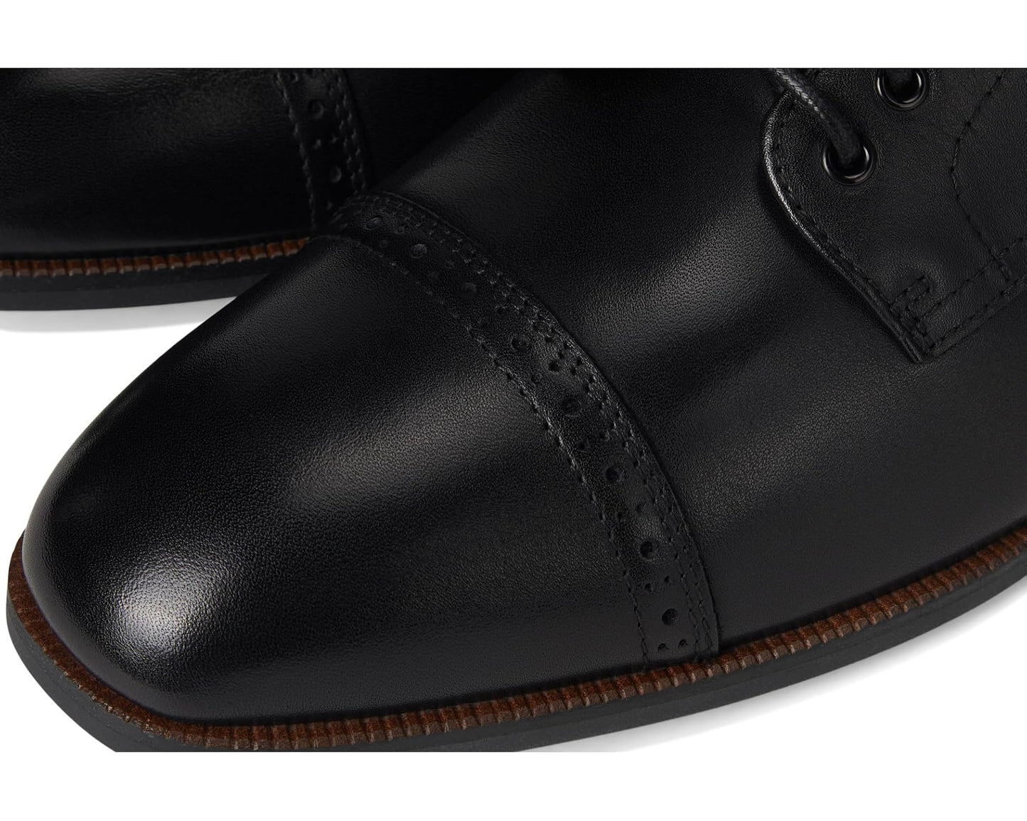 Men's Stacy Adams William Cap Toe Lace-Up Black