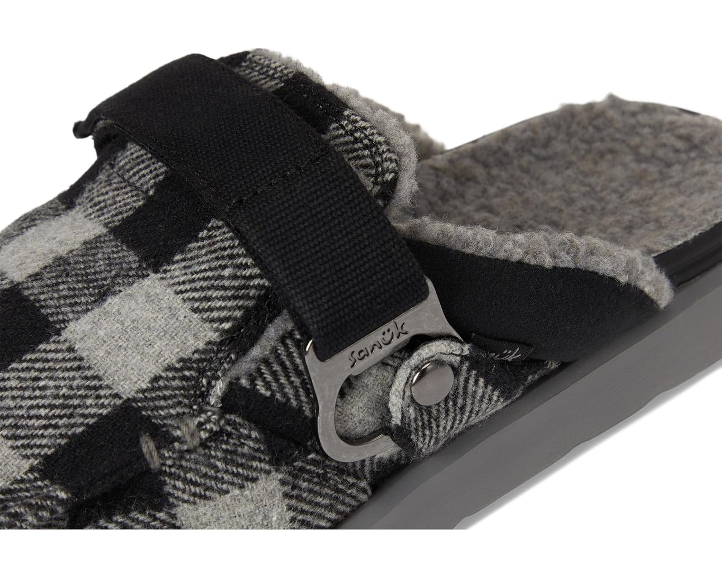 Men's Sanuk Happy Hour Lite Buffalo Chill Black/Grey