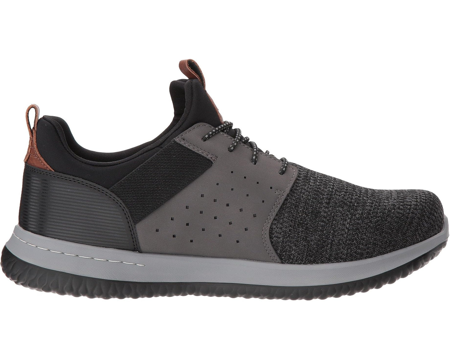 Men's SKECHERS Classic Fit Delson Camben Black/Gray