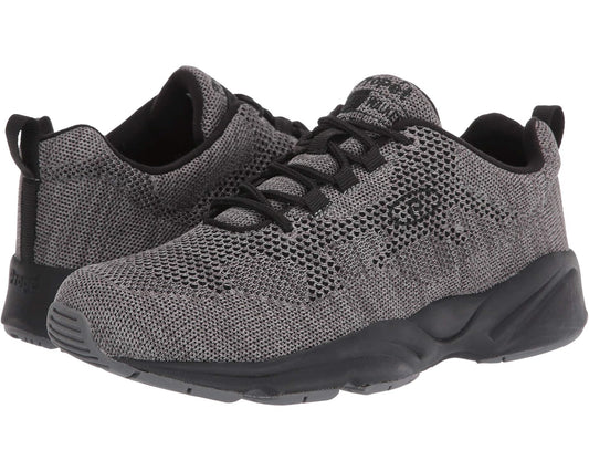 Men's Propet Stability Fly Dark Grey/Light Grey