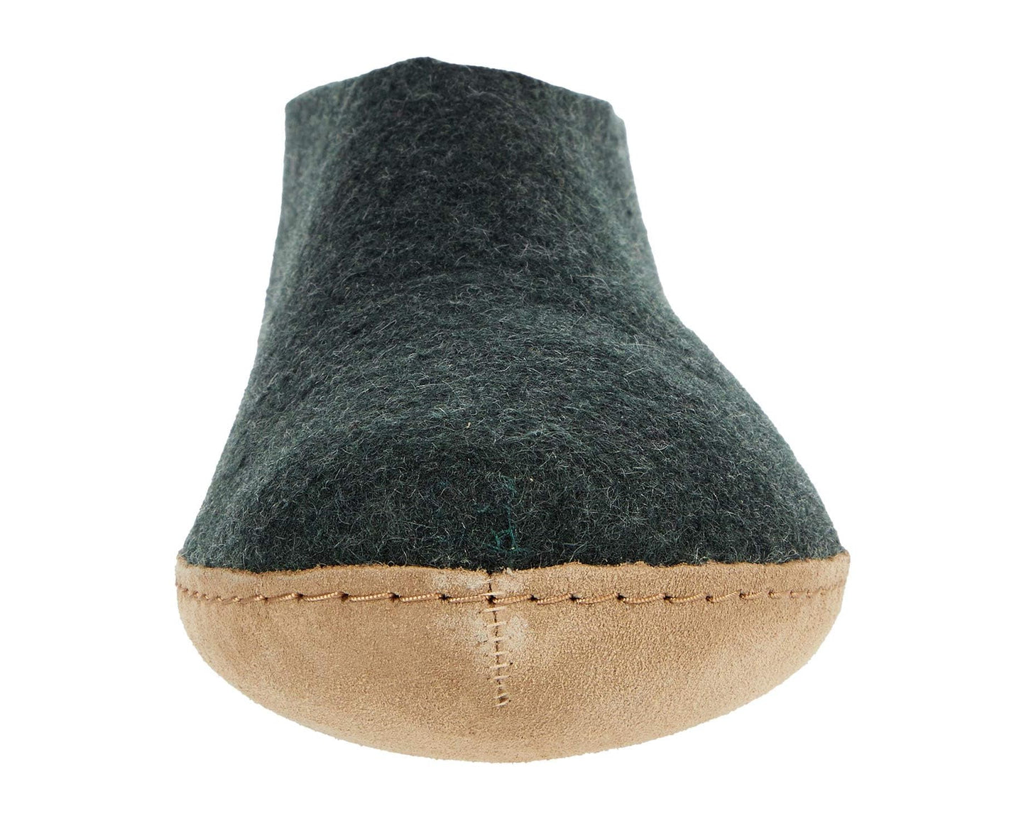 Unisex Glerups Wool Shoe Leather Outsole Forest