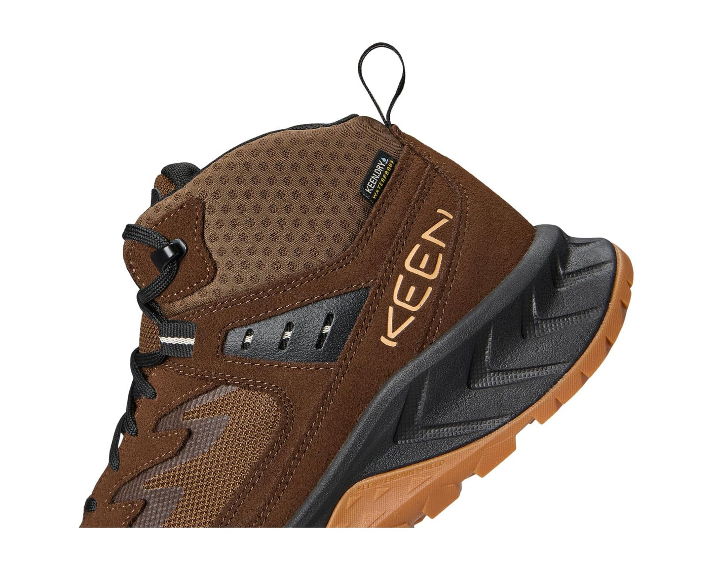 Men's KEEN Hightrail Mid Waterproof Dark Earth/Oak Buff