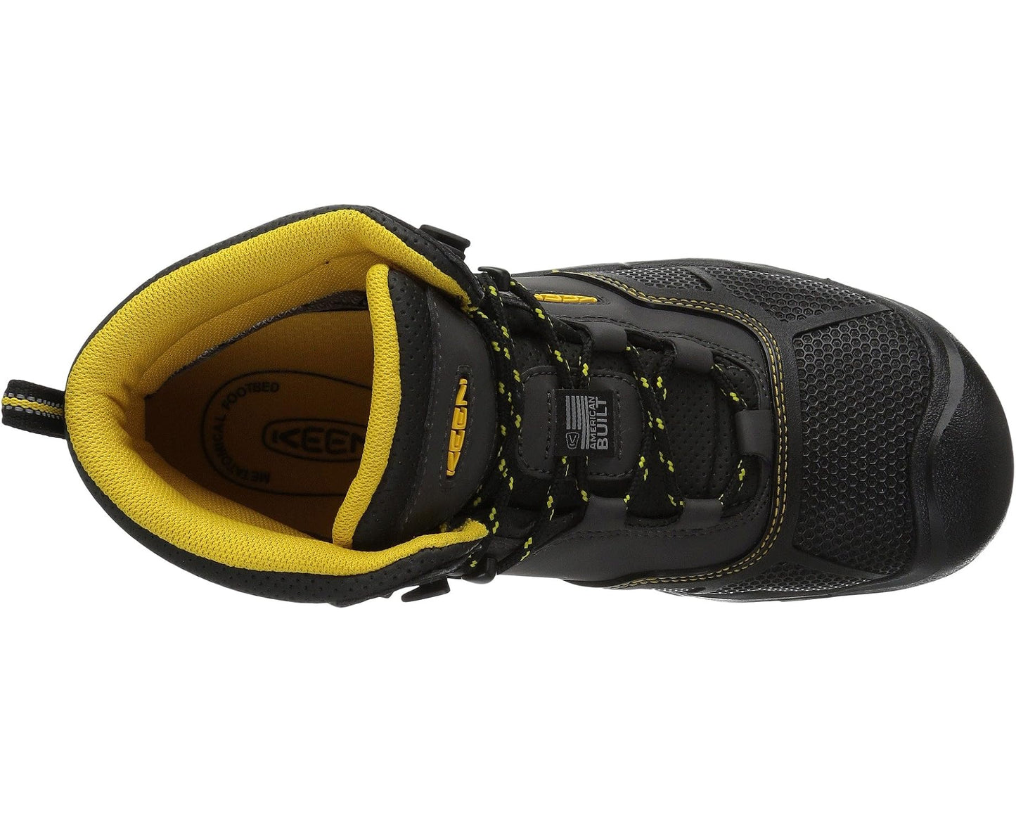 Men's KEEN Utility Logandale Waterproof Steel Toe Raven/Black