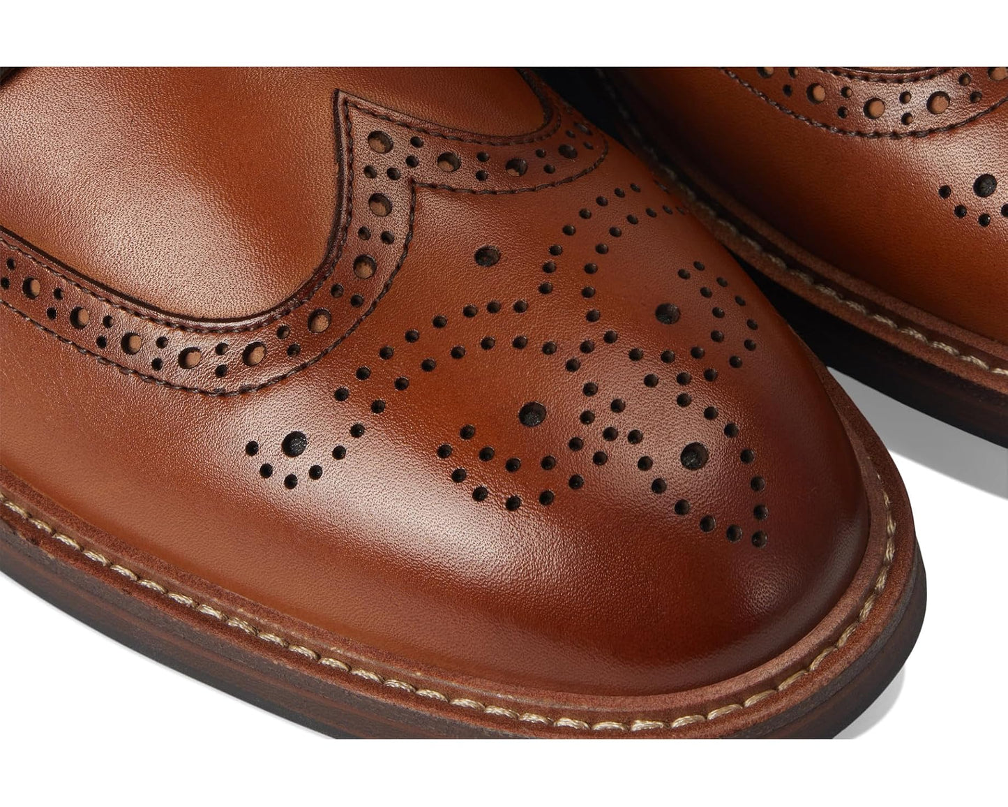 Men's Florsheim Anthem Wing Tip Oxford Saddle Tan
