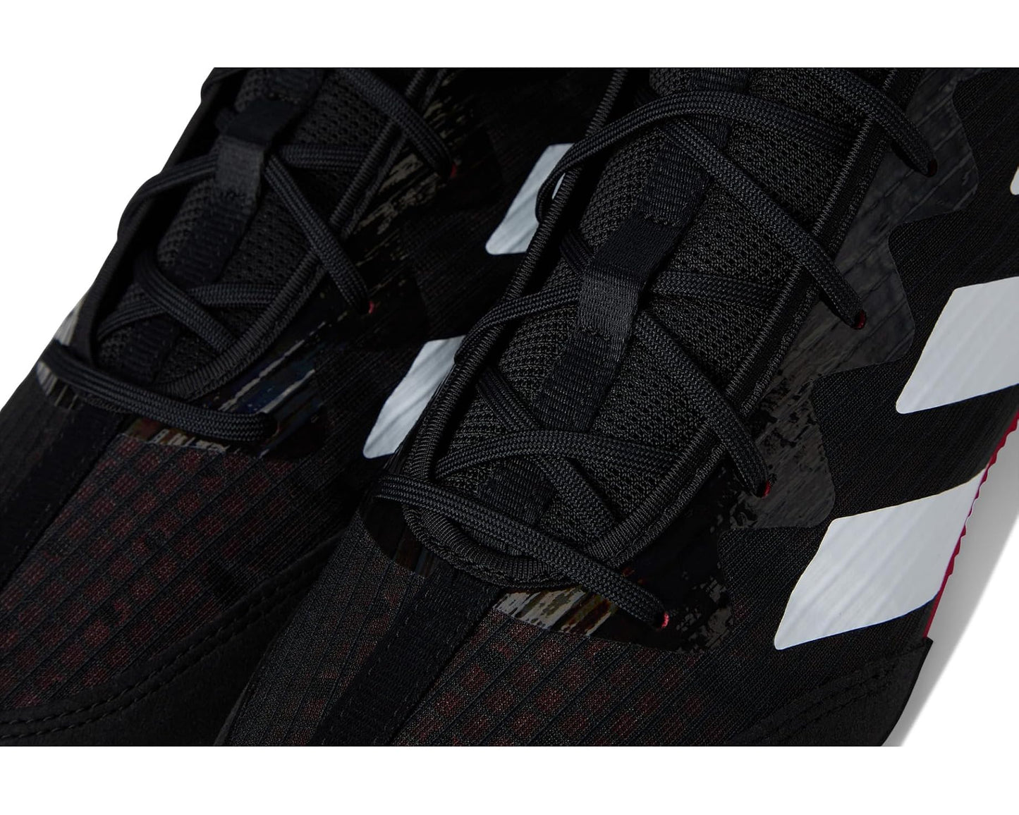 Unisex adidas Box Hog 4 Black/White/Pure Ruby