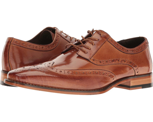 Men's Stacy Adams Tinsley Wingtip Oxford Tan