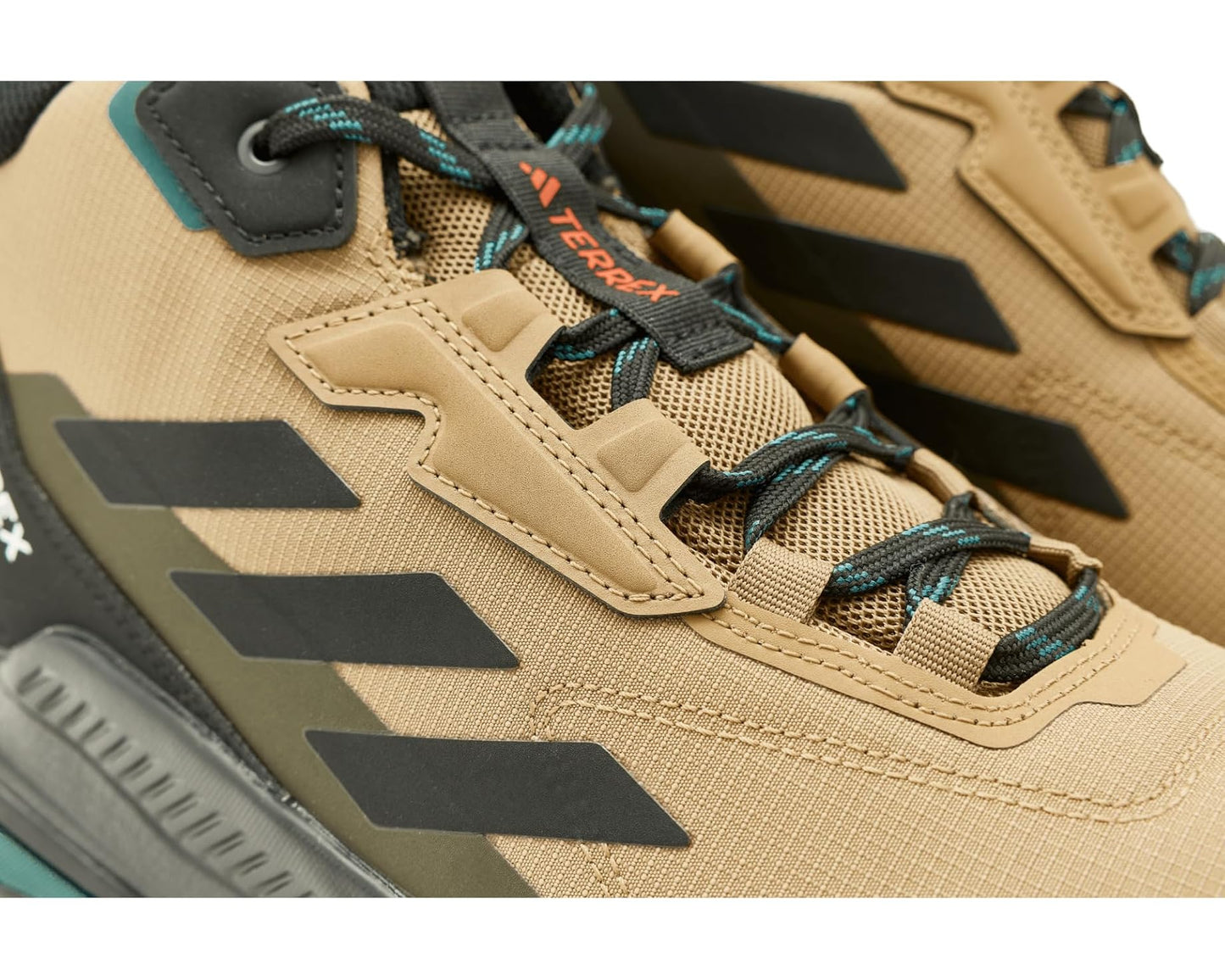 Men's adidas Outdoor Terrex Anylander Mid Top Rain.RDY Hiking Shoes Cardboard/Black/Shadow Olive