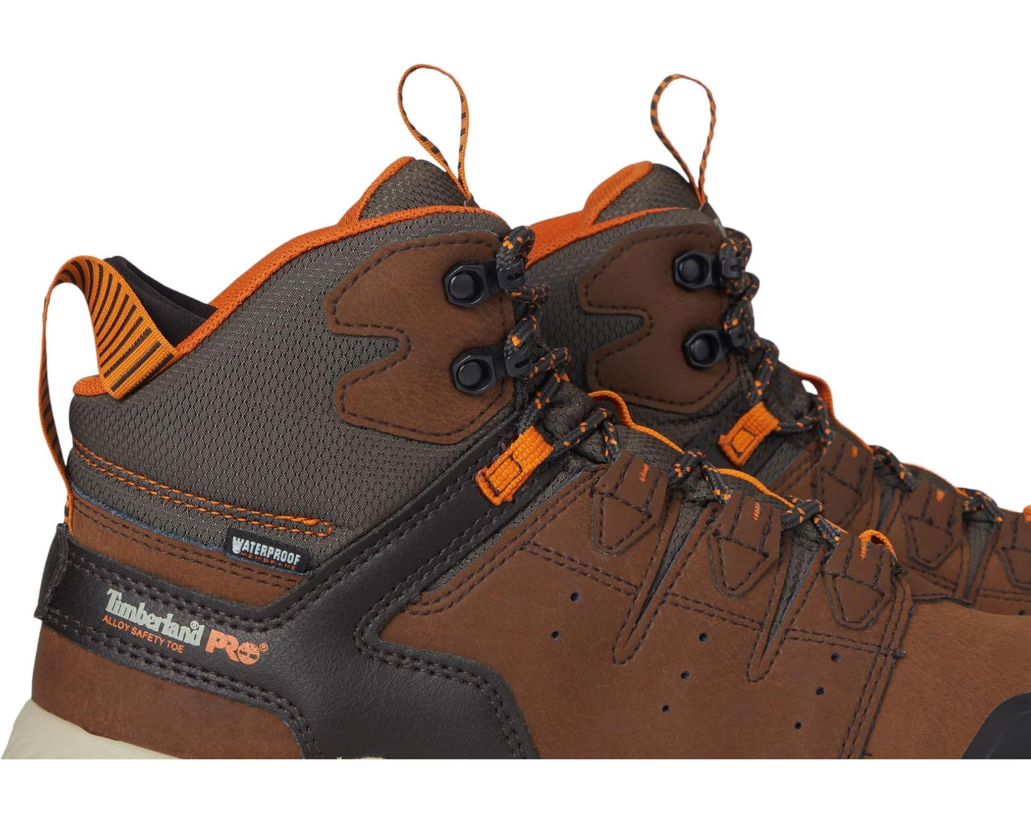 Men's Timberland PRO Tempe Alloy Safety Toe Waterproof Medium Brown