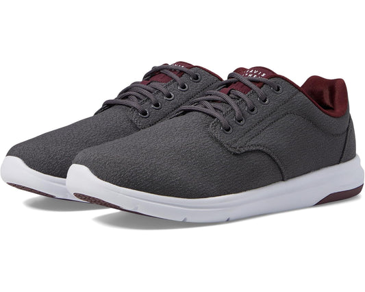 Men's TravisMathew The Daily 2.0 Woven Heather Grey Pinstripe