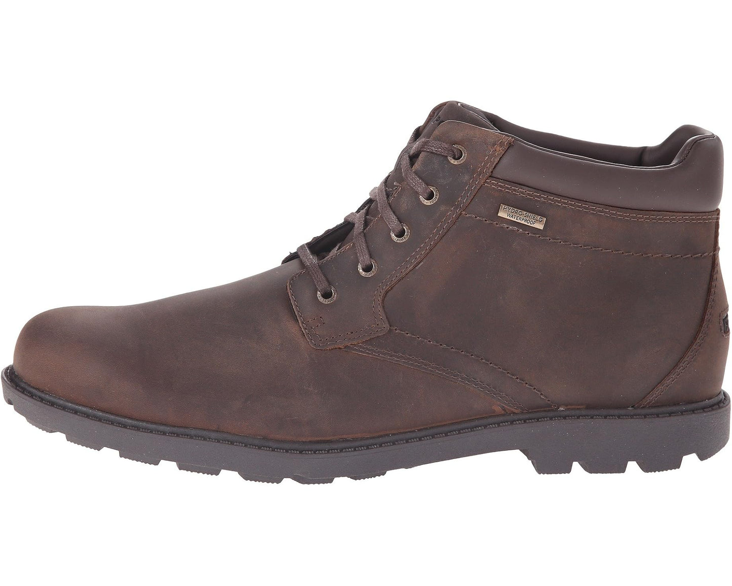 Men's Rockport Storm Surge Water Proof Plain Toe Boots Tan