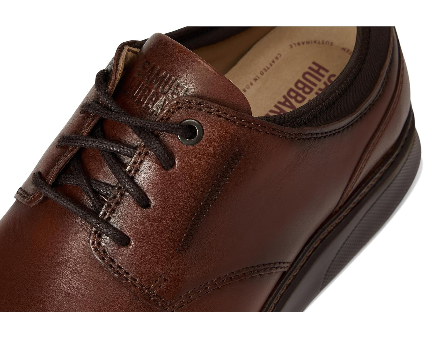 Men's Samuel Hubbard Rafael Lace-Up Cognac Leather