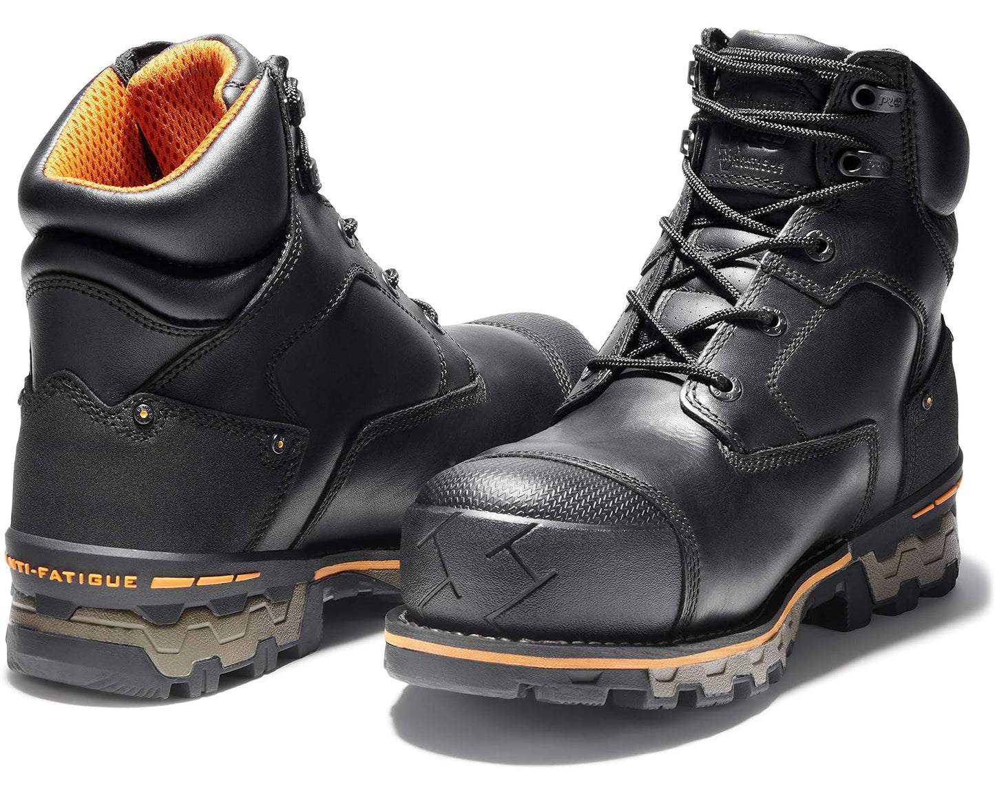 Men's Timberland PRO Boondock 6 Composite Safety Toe Waterproof Black-2024 NEW