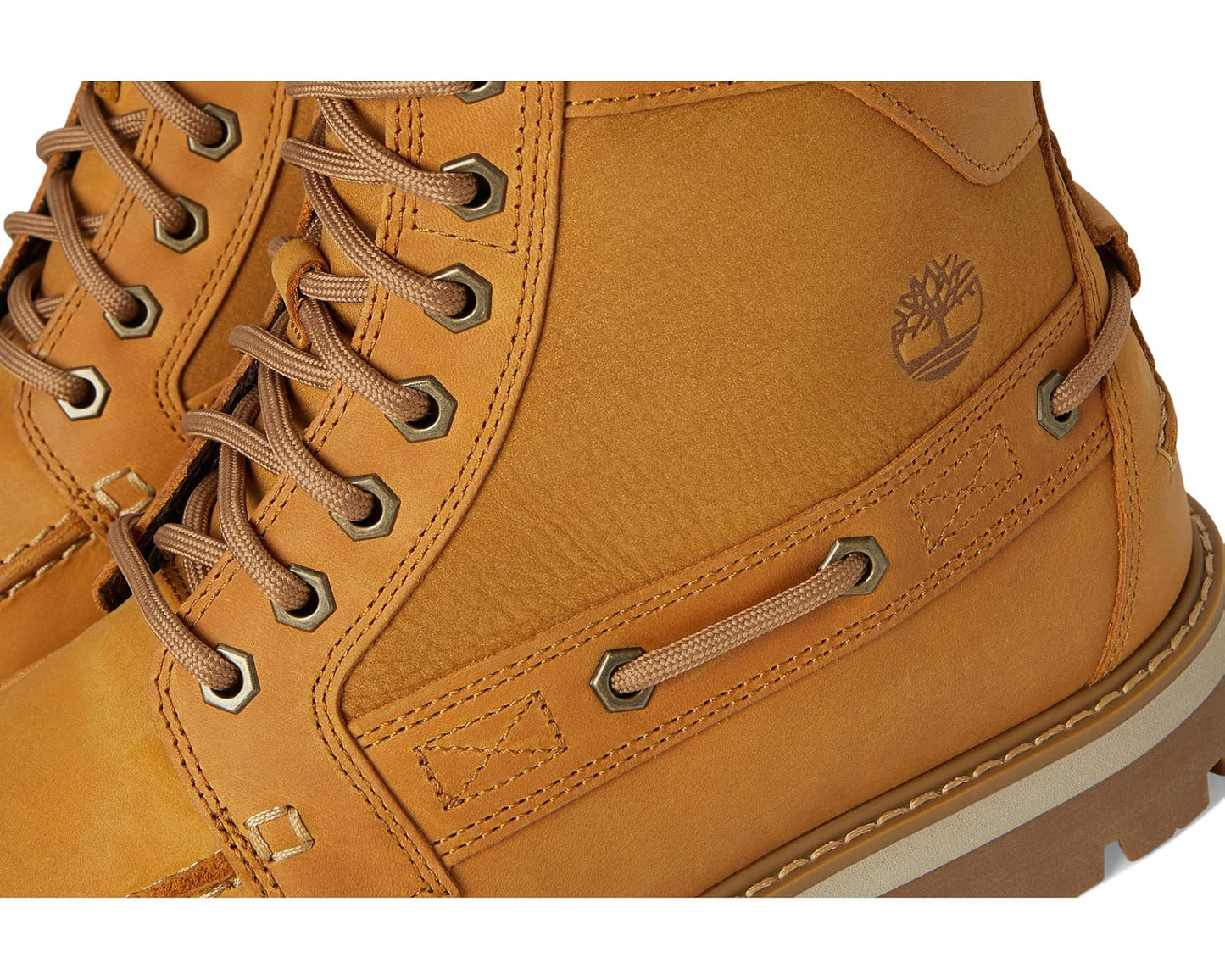 Men's Timberland Britton Road Mid Lace Up Waterproof Wheat Full Grain