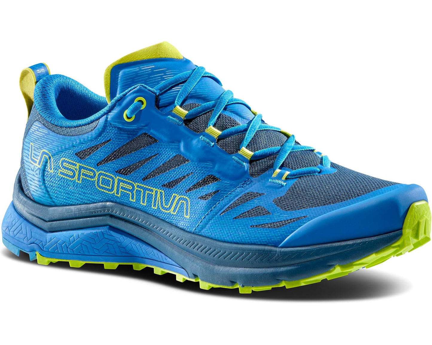 Men's La Sportiva Jackal II Electric Blue/Lime Punch