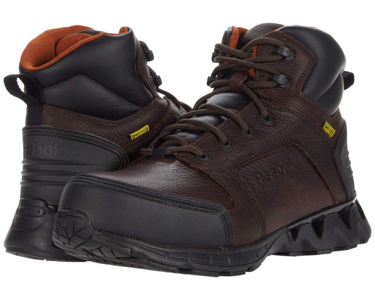 Men's Reebok Work Zigkick Work Dark Brown