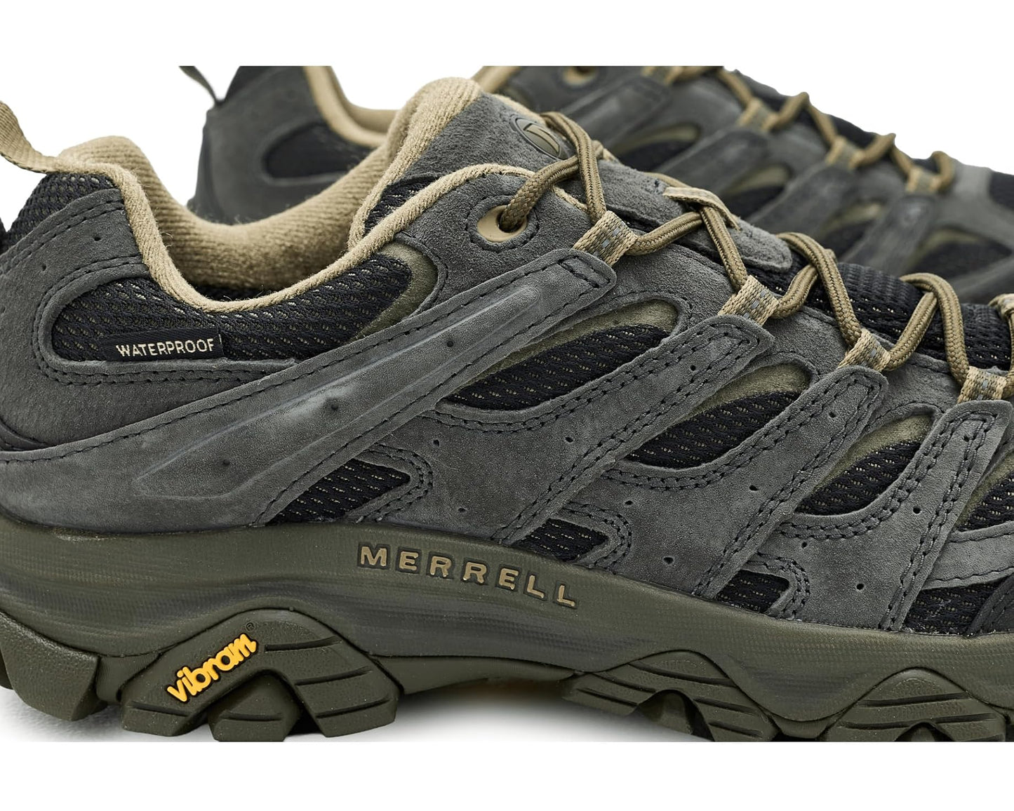 Men's Merrell Moab 3 Waterproof Black/Beluga