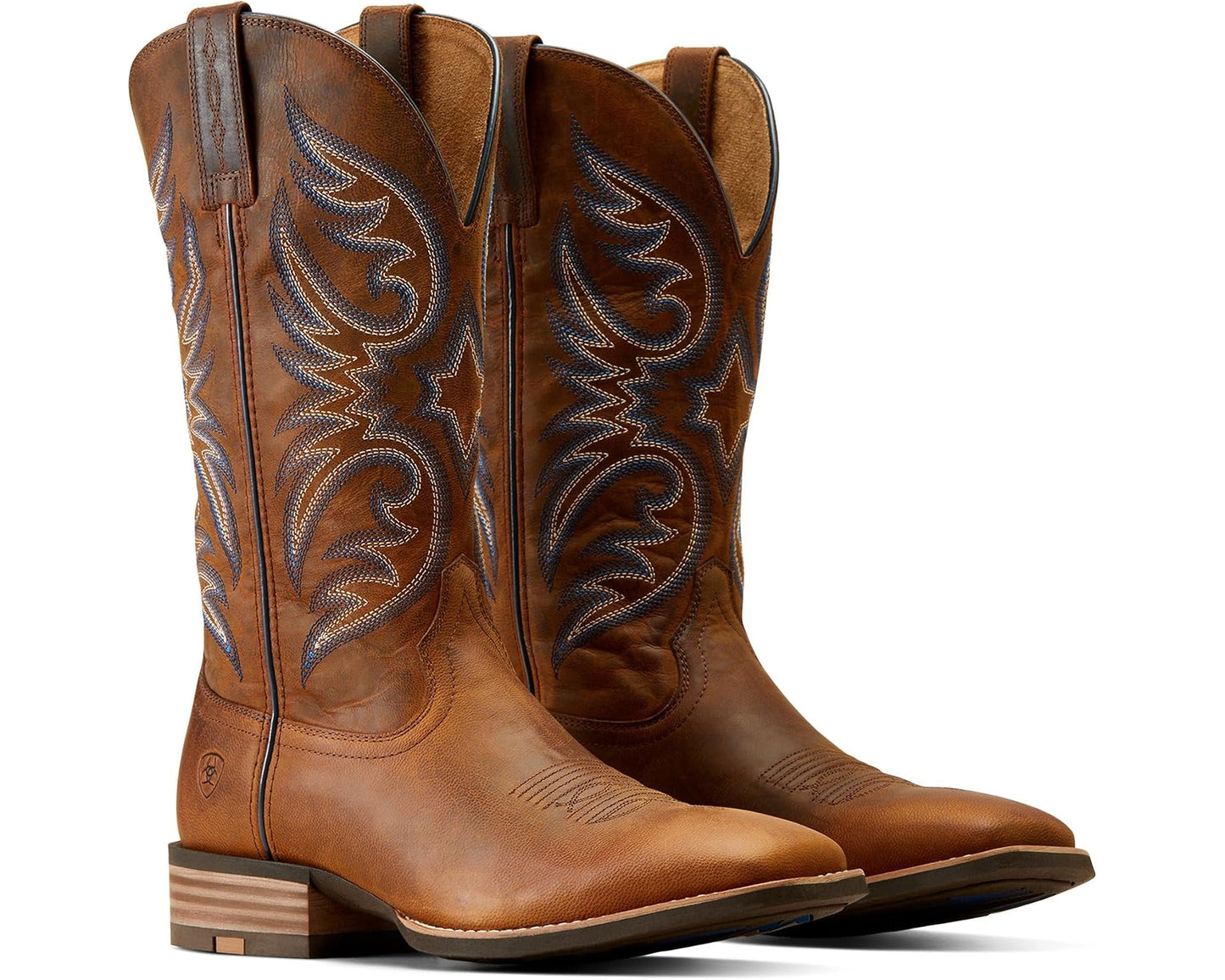 Men's Ariat Ricochet Western Boots Weathered Chestnut