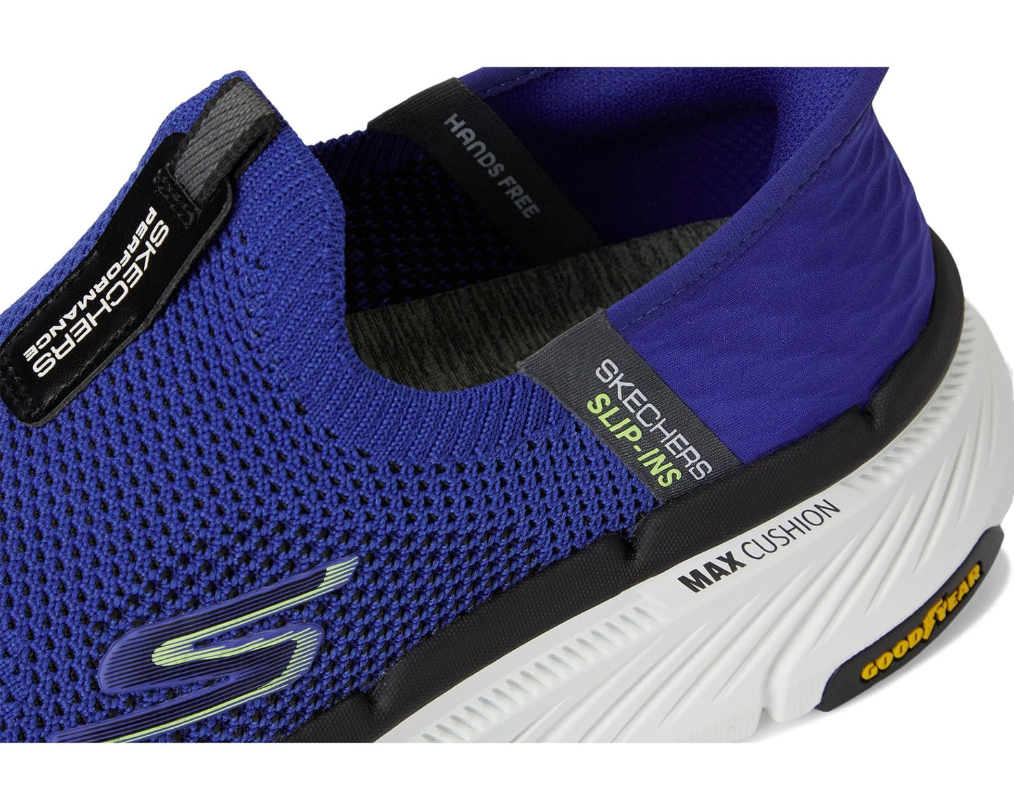 Men's SKECHERS Hands Free Slip-Ins - Max Cushion Premier 2.0 Blue/Black