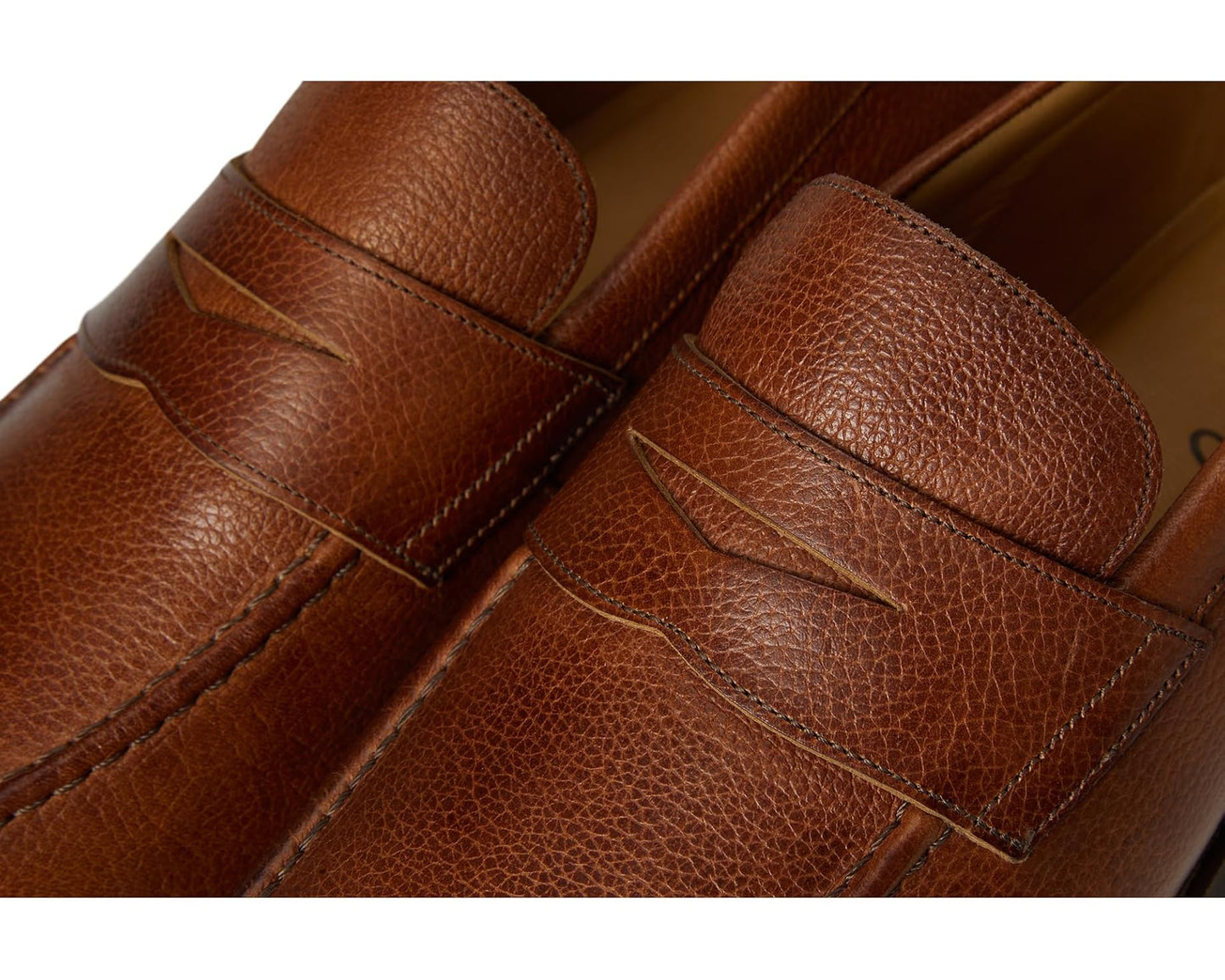 Men's johnnie-O J-Flex Penny Leather Mahogany