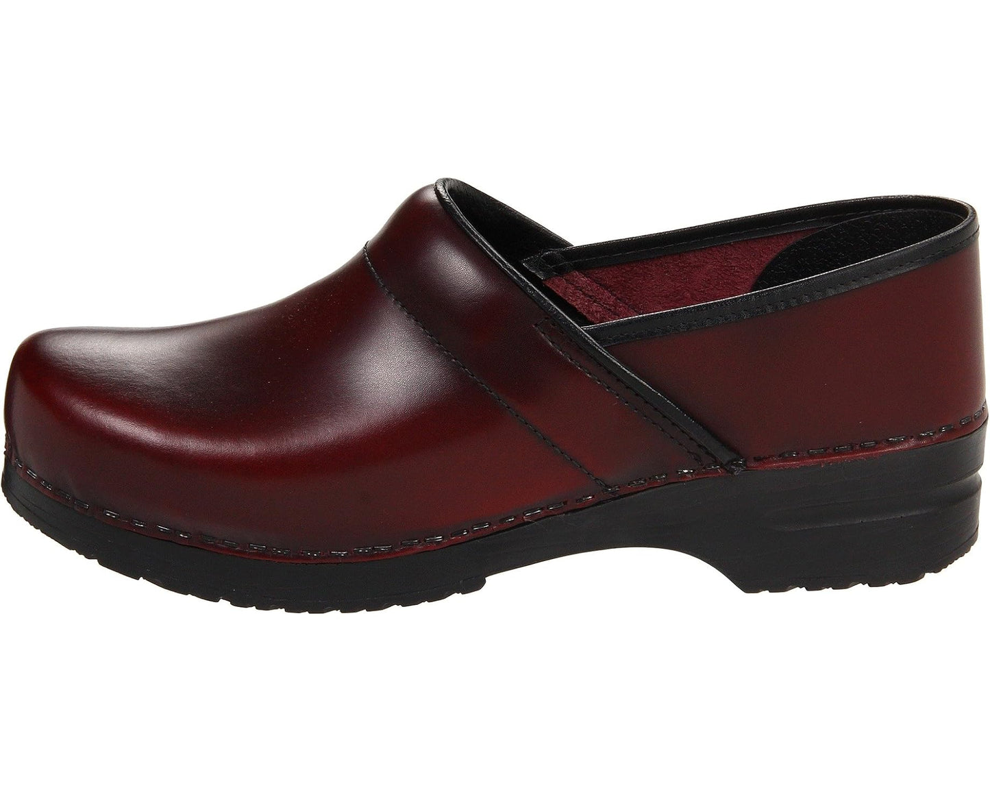 Men's Sanita Professional Cabrio Bordeaux Brush Off Leather