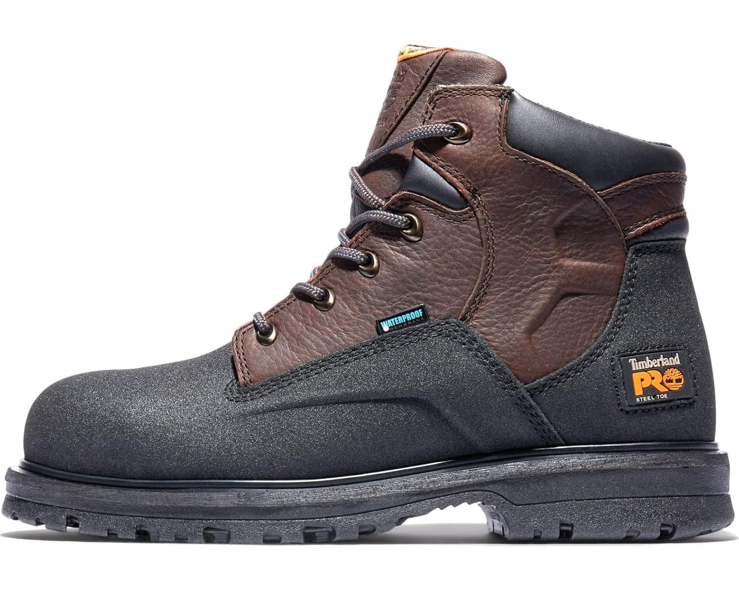 Men's Timberland PRO Power Welt 6 Waterproof Steel Toe Rancher Brown 1