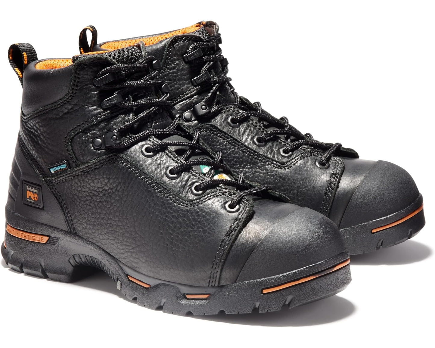Men's Timberland PRO Endurance PR 6 Waterproof Steel Toe Black-2024 NEW