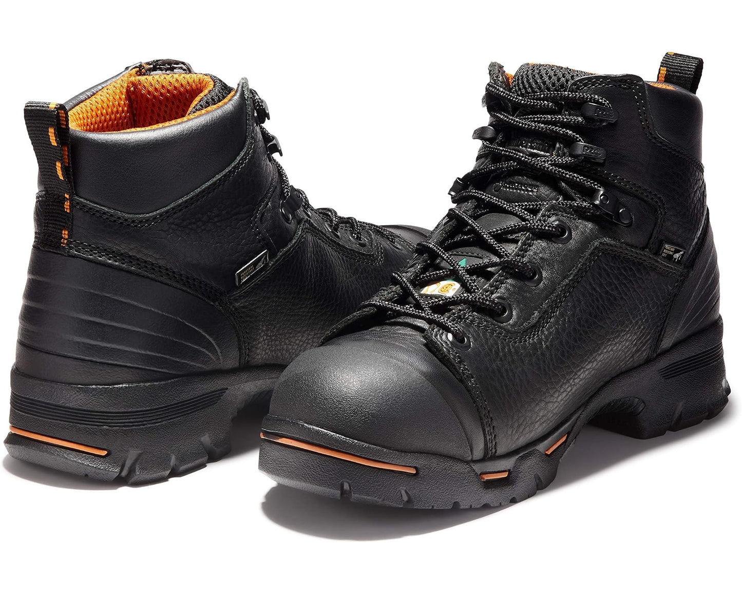 Men's Timberland PRO Endurance PR 6 Waterproof Steel Toe Black-2024 NEW